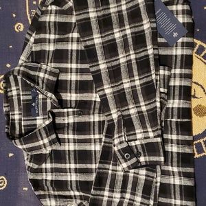 Rainforest flannel button up shirt